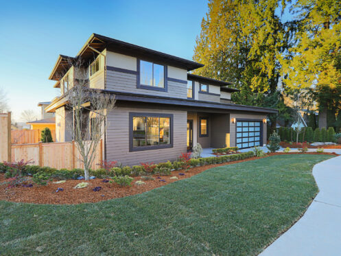 A San Jose home with a beautiful landscaped yard