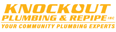 Knockout Plumbing & Repipe Inc. logo