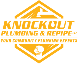Knockout Plumbing & Repipe Inc. logo